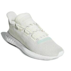 Adidas Womens Tubular Dusk Running Shoes  B37765 Low Top Lace Up Mesh 9